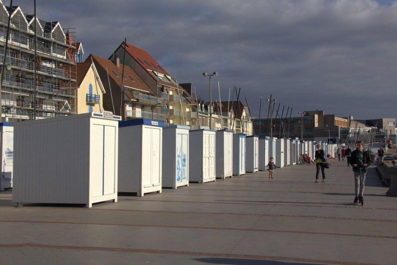 Appartement Wimereux - Opaalkust Met Frontaal Zeezicht Luaran gambar